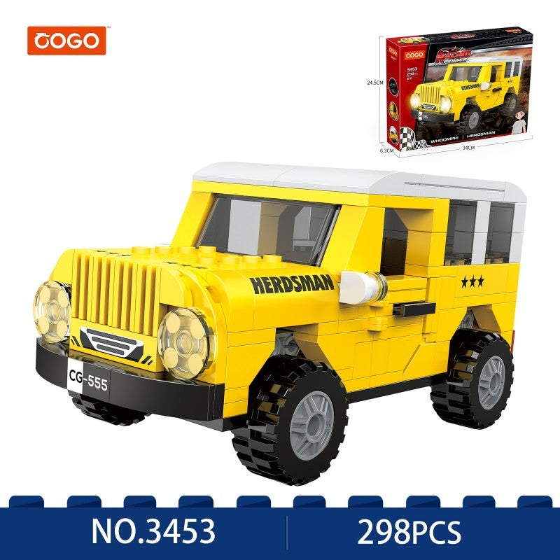 COGO 298PCS Racing Building Block Toys