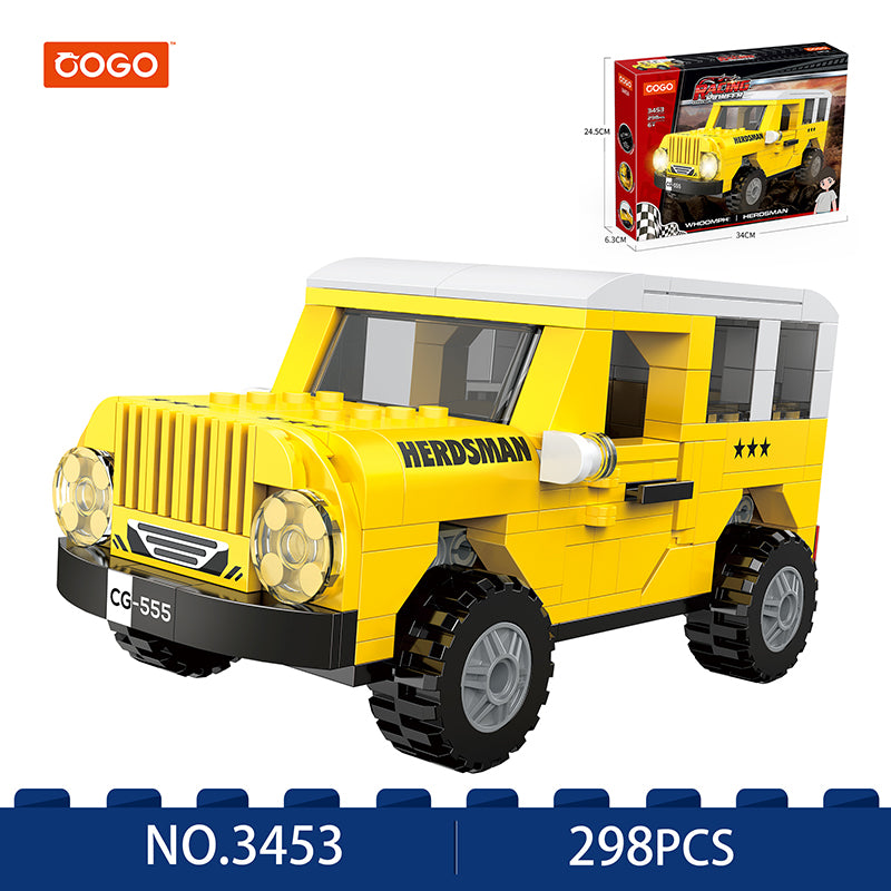 COGO 298PCS Racing Building Block Toys