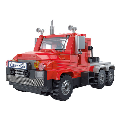 COGO 264PCS Racing Series Tractor Truck Building Blocks Toys