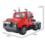 COGO 264PCS Racing Series Tractor Truck Building Blocks Toys