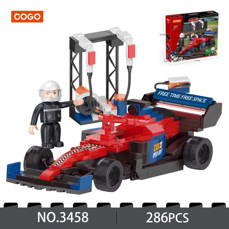COGO 286PCS Racing Building Block Toys