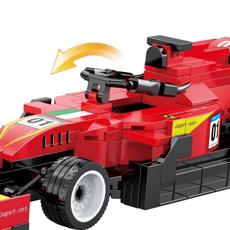 COGO 502PCS Racing Garage Building Block Toys