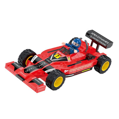 COGO 214PCS Racing Pioneer Series Racing car Building Blocks Toys