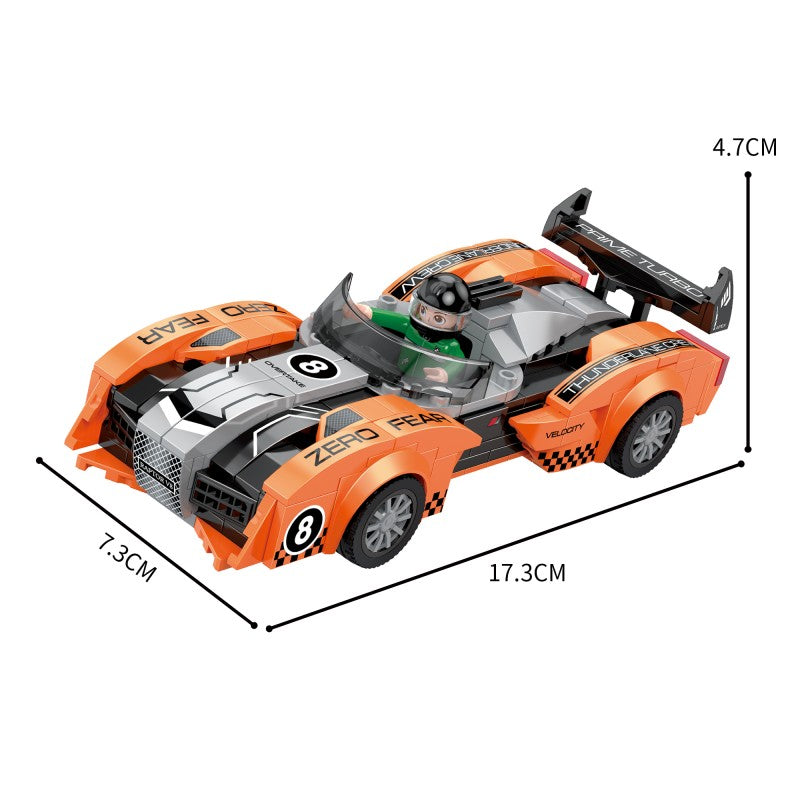 COGO 276PCS Racing Pioneer Series Racing car Building Blocks Toys