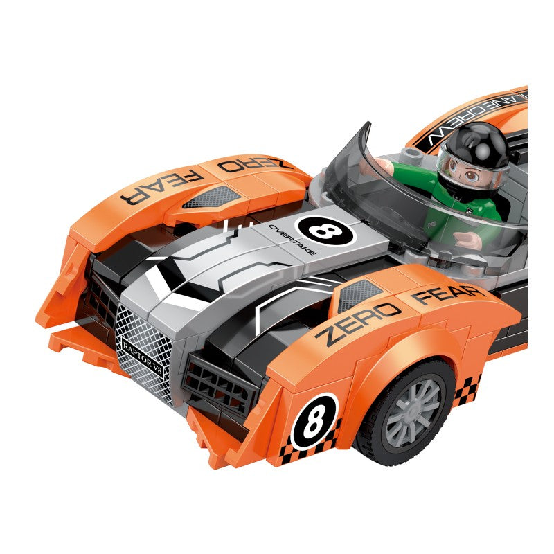 赛车系列小颗粒积木-火焰赛车/276PCS