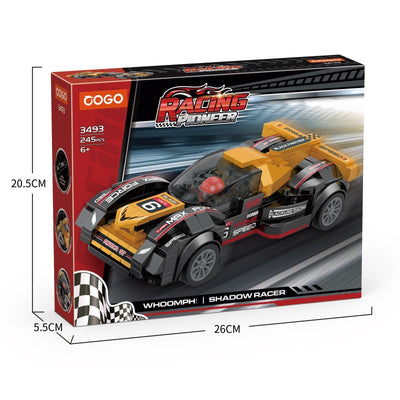 COGO 245PCS Racing Pioneer Series Racing car Building Blocks Toys