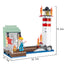 COGO 411PCS Fire Series Marine Lighthouse Rescue Building Block Toys