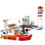 COGO 411PCS Fire Series Marine Lighthouse Rescue Building Block Toys