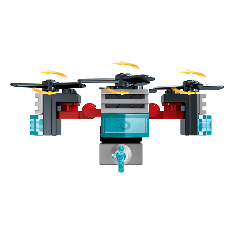 COGO 616PCS Fire Series Fire Bureau Building Block Toys