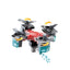COGO 616PCS Fire Series Fire Bureau Building Block Toys