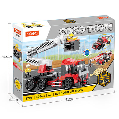 COGO 320PCS Engineering Set Building Block Toys