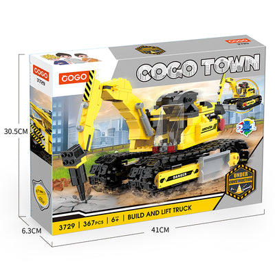 COGO 367PCS Engineering Set Building Block Toys