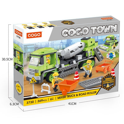 COGO 369PCS Engineering Set Building Block Toys