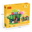 COGO 250PCS Fruit Street Watermelon Hat Shop Building Block Toy