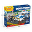 COGO 185PCS Police Series Police Dog Chasing Building Block Toys
