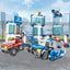 COGO 731PCS Police Series Police Headquarters Building Block Toys