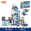 COGO 659PCS City Police Police Building Building Block Toy