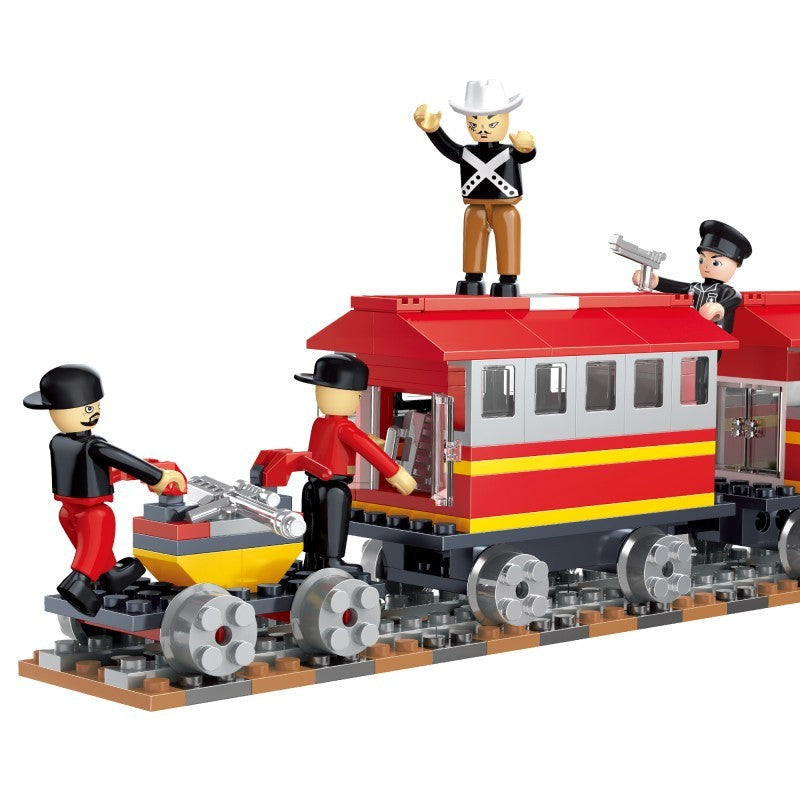 COGO 464PCS Train Building Block Toys