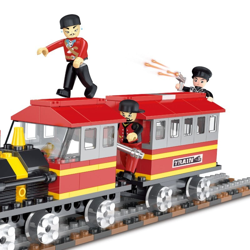 COGO 464PCS Train Building Block Toys