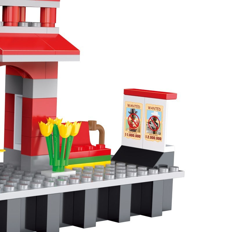 COGO 464PCS Train Building Block Toys