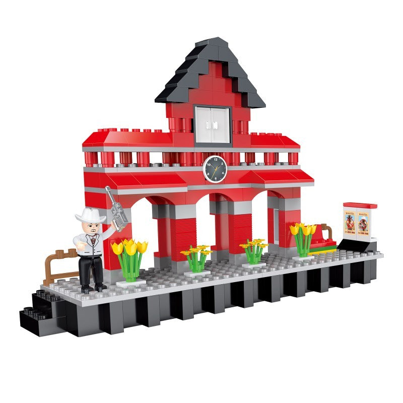 COGO 464PCS Train Building Block Toys