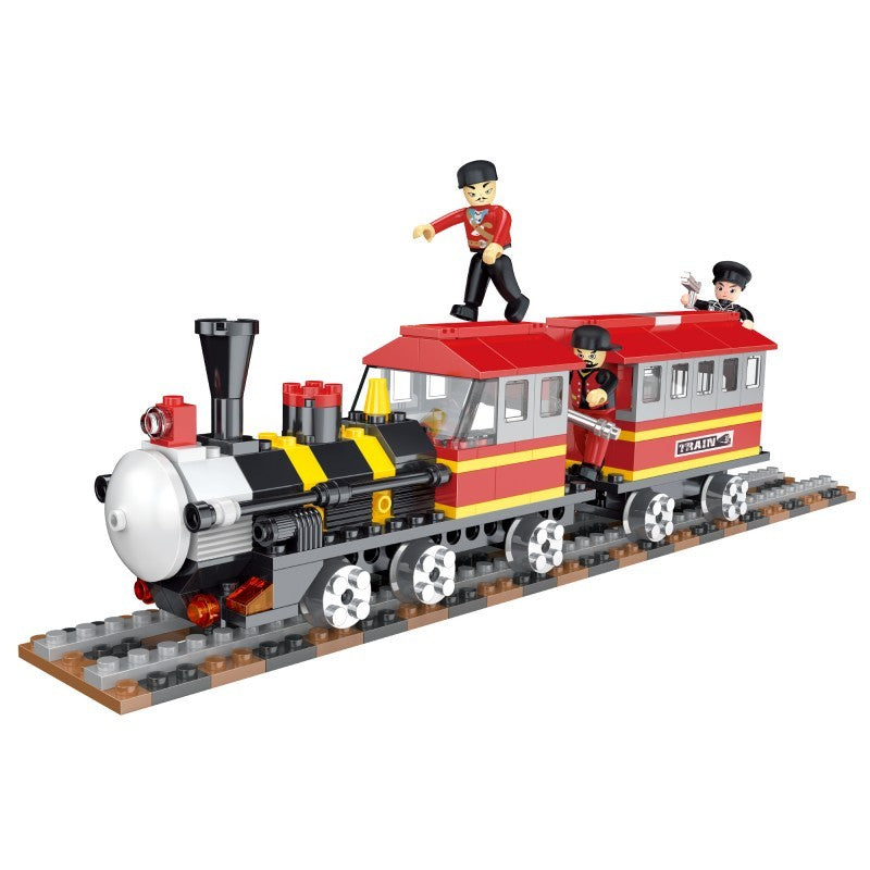 COGO 464PCS Train Building Block Toys