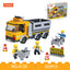 COGO 263PCS City Project Road Construction Vehicle Building Block Toys