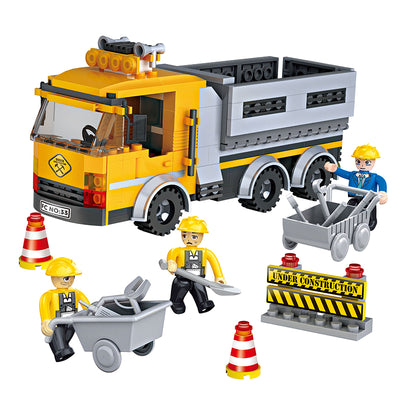COGO 263PCS City Project Road Construction Vehicle Building Block Toys