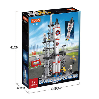 COGO 309PCS City Space Rocket Building Block Toy