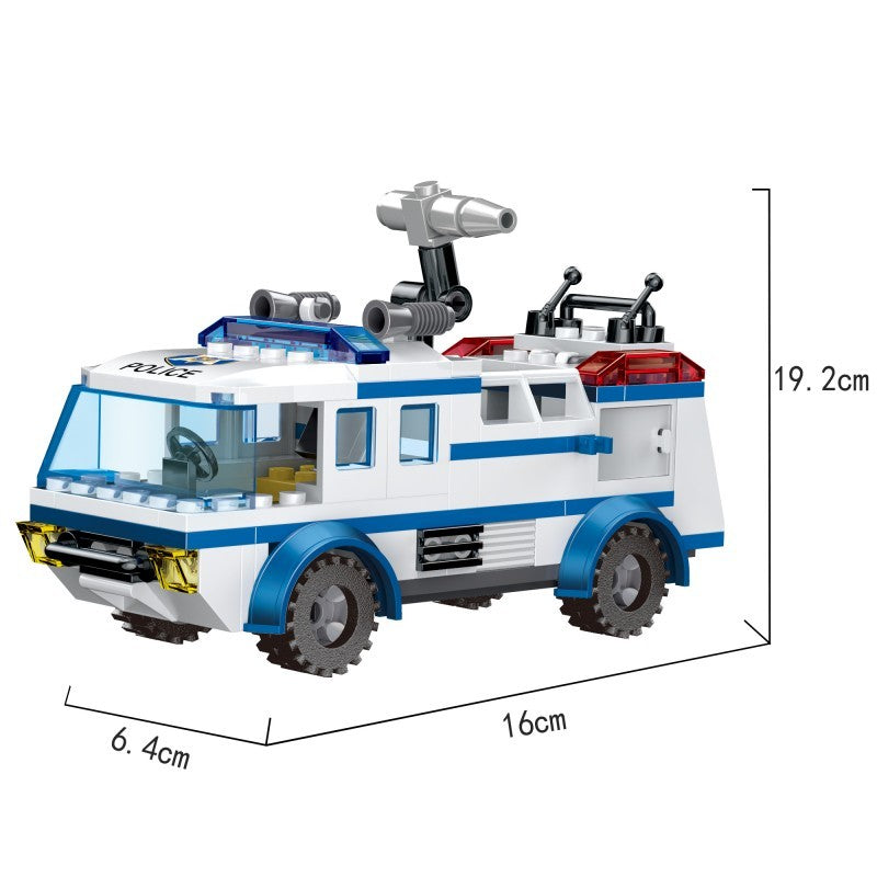 COGO 368PCS City Police Car Building Block Toy