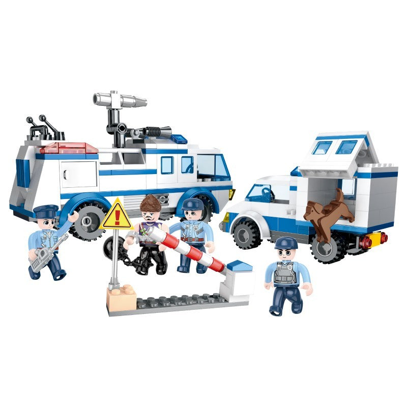 COGO 368PCS City Police Car Building Block Toy