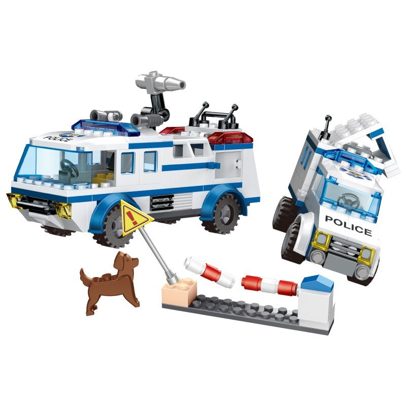 COGO 368PCS City Police Car Building Block Toy