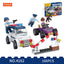 COGO 166PCS Police Speed Car Robber Arrest Action Building Block Toy