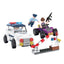 COGO 166PCS Police Speed Car Robber Arrest Action Building Block Toy