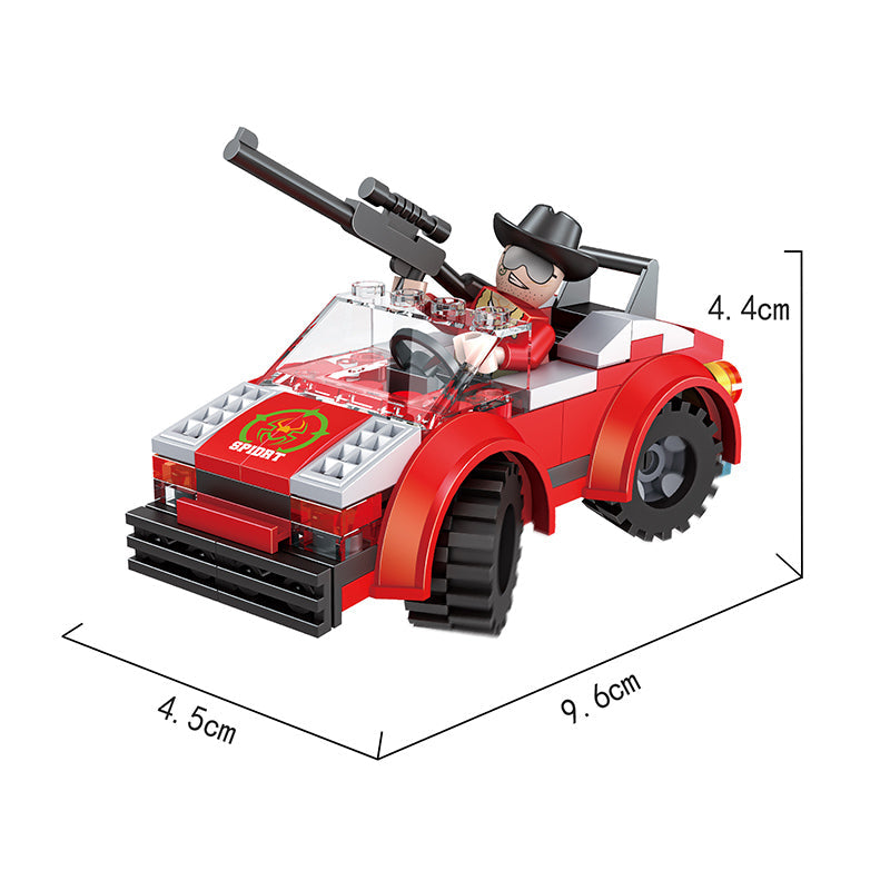 COGO 229PCS 警察高速追逐积木玩具