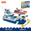 COGO 285PCS Police Police Patrol Ship Building Block Toy
