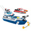 COGO 285PCS Police Police Patrol Ship Building Block Toy