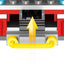 COGO 260PCS Fire Ladder Fire Truck Building Block Toy