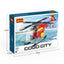 COGO 79PCS City Fire Rescue Aircraft Building Block Toy