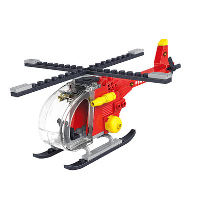 COGO 79PCS City Fire Rescue Aircraft Building Block Toy