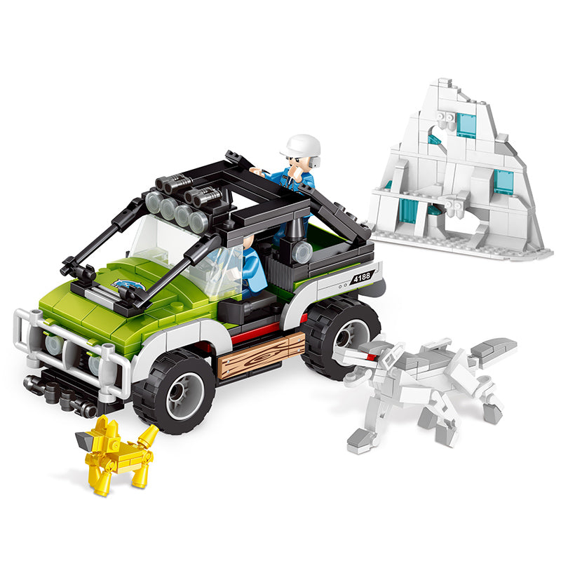 COGO 390PCS Adventure Polar Distress Building Block Toys