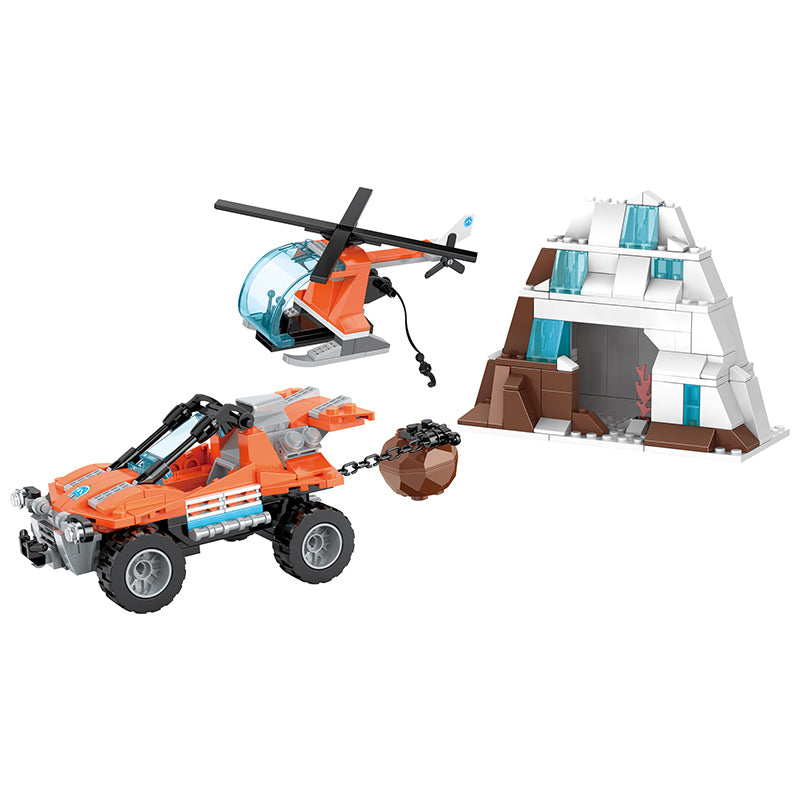 COGO 378PCS Adventure Polar Rescue Building Block Toys