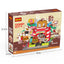 COGO 307PCS City Street Scene Fast Food Restaurant Building Block Toy