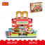 COGO 307PCS City Street Scene Fast Food Restaurant Building Block Toy