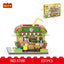 COGO 331PCS City Street View Outdoor Teahouse Building Block Toys