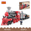 COGO 623PCS Retro Steam Train Building Block Toys