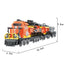 COGO 635PCS Freight Train Building Block Toys