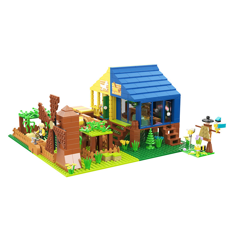 COGO 923PCS Farm Pasture Building Block Toys