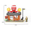 COGO 347PCS City Street View Snack Bar Building Block Toy