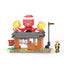 COGO 347PCS City Street View Snack Bar Building Block Toy